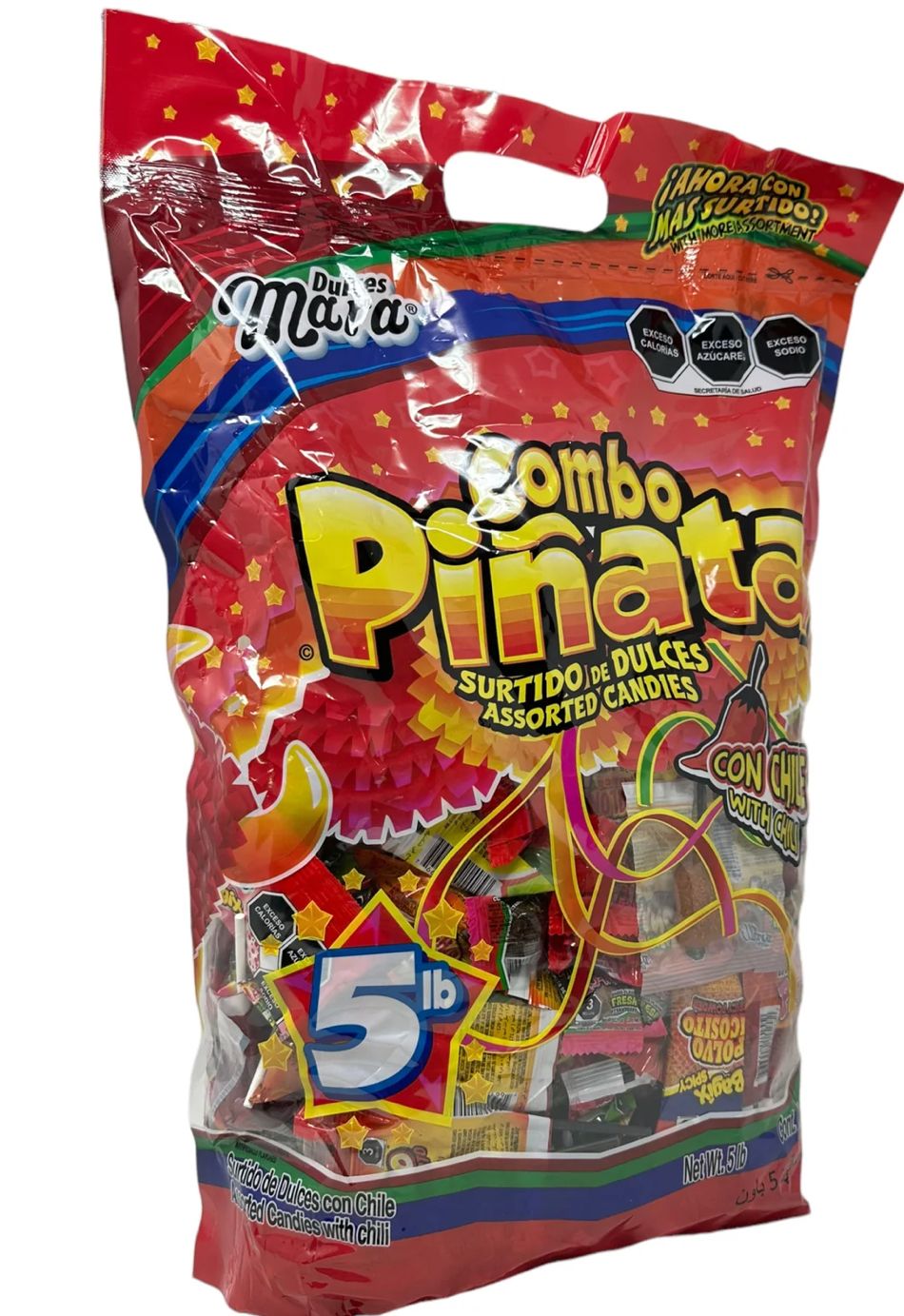 COMBO PIÑATA CON CHILE (5LB)