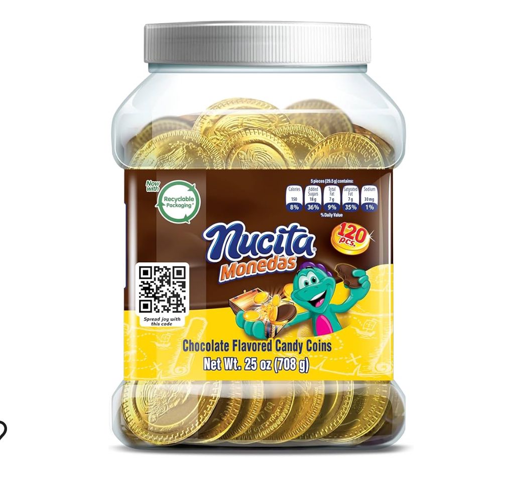 NUCITA MONEDAS (120 PCS)