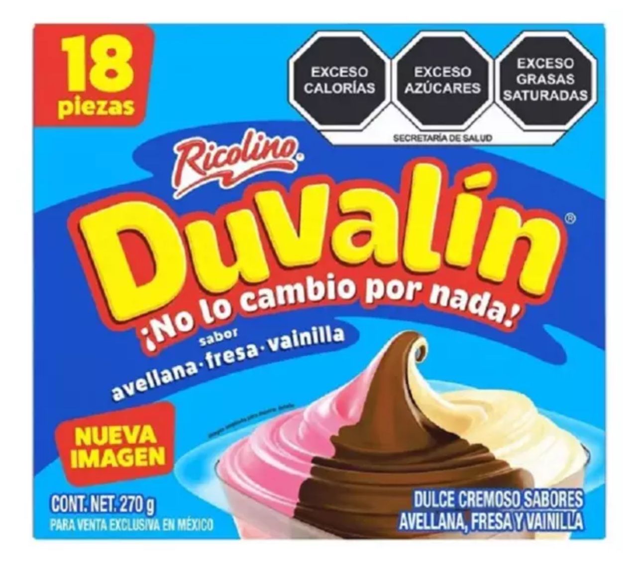 DUVALIN AVELLANA-FRESA-VAINILLA