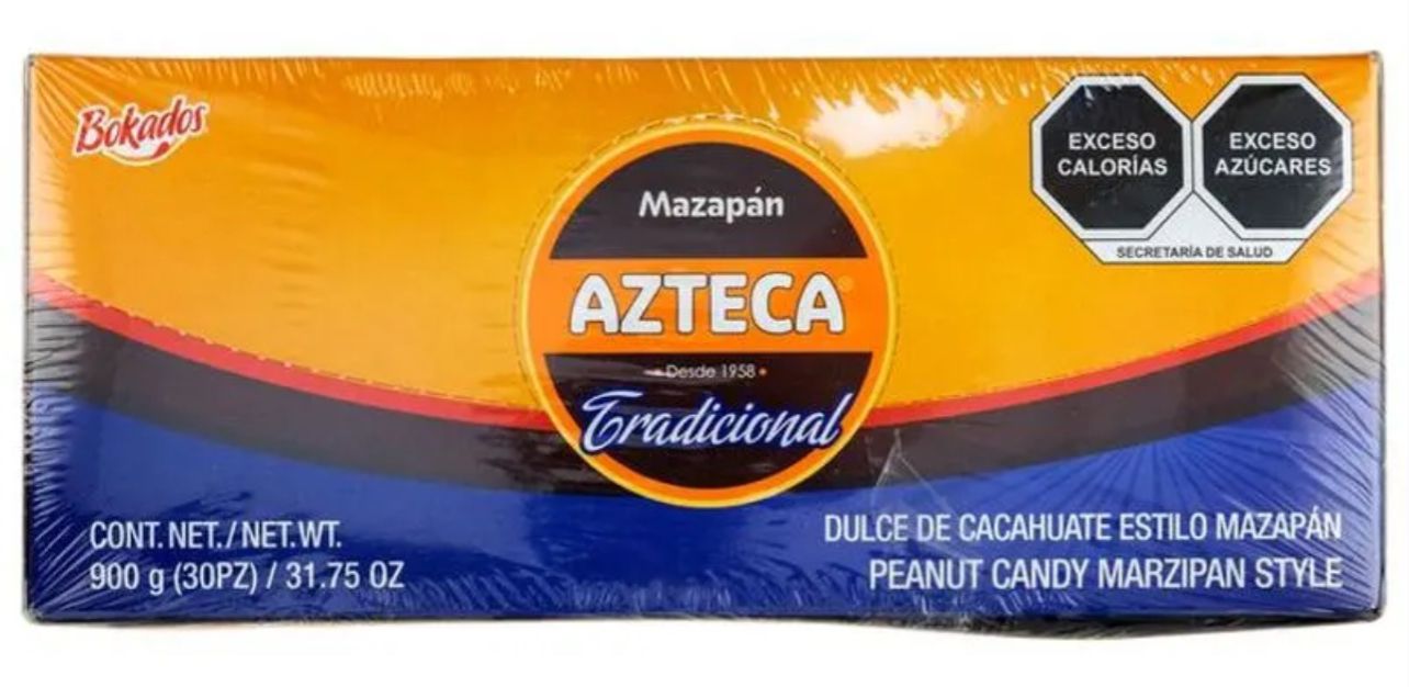 MAZAPAN AZTECA TRADICIONAL (30PCS)