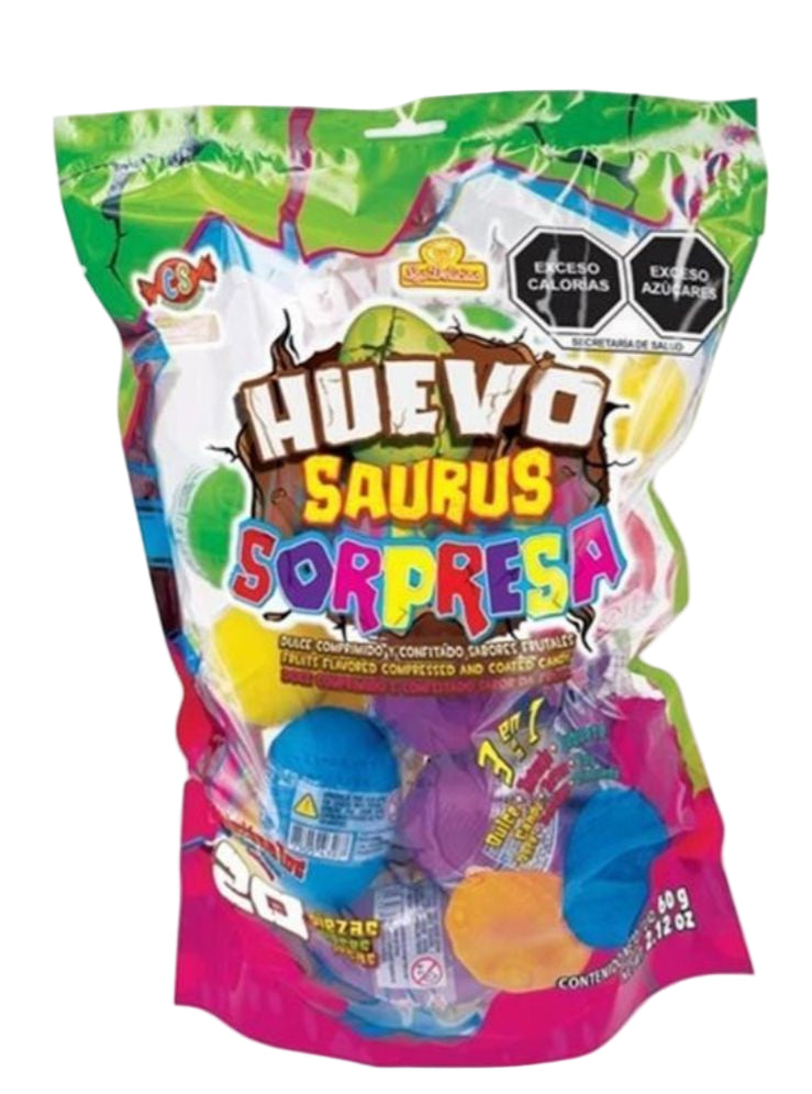 HUEVO SAURUS SORPRESA 20PCS)