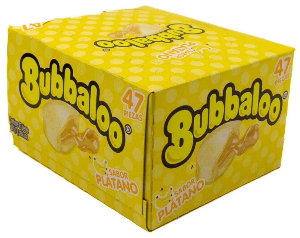 BUBBALOO PLATANO (47 PCS)
