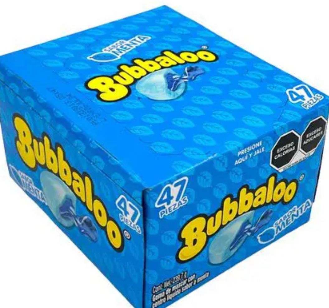 BUBBALOO SABOR MENTA (47PCS)
