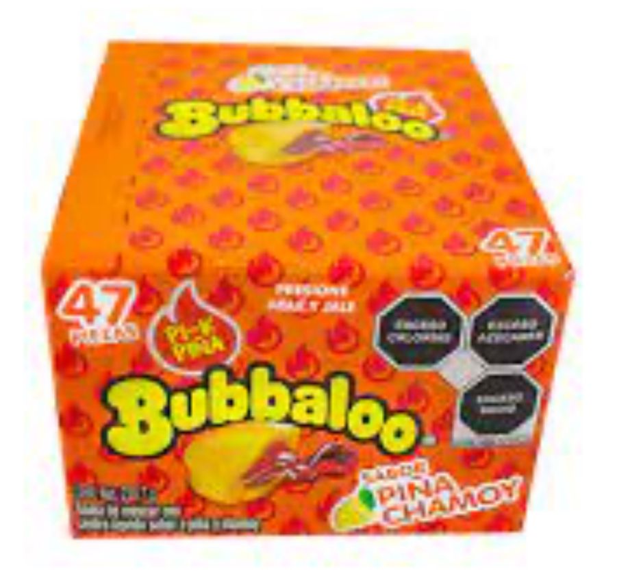 BUBBALOO PIÑA CHAMOY