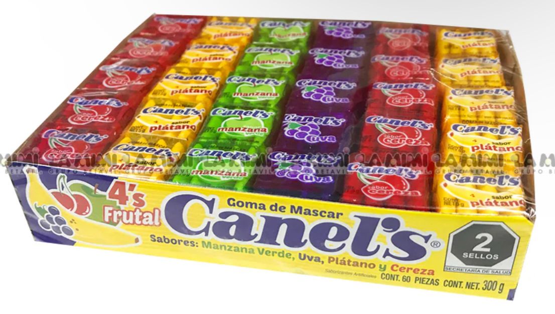 CANELS FRUTAL (60PZAS)