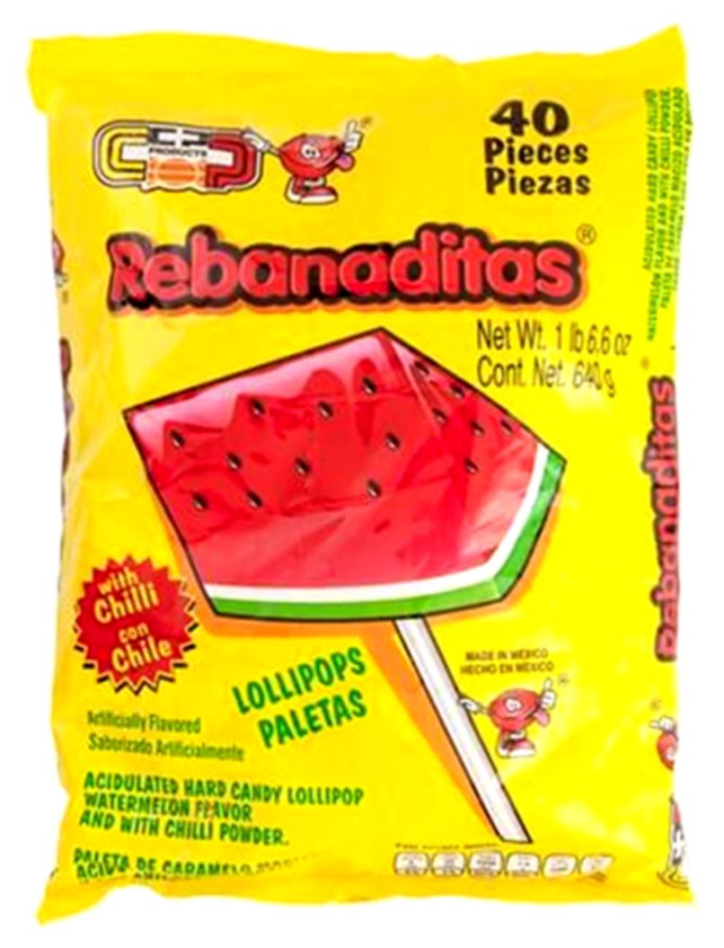 REBANADITAS WATERMELON/SANDIA (40PCS)