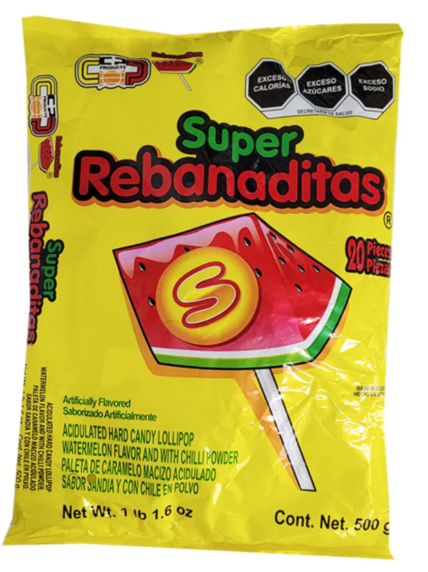 SUPER REBANADITAS WATERMELON/SANDIA (20PCS)