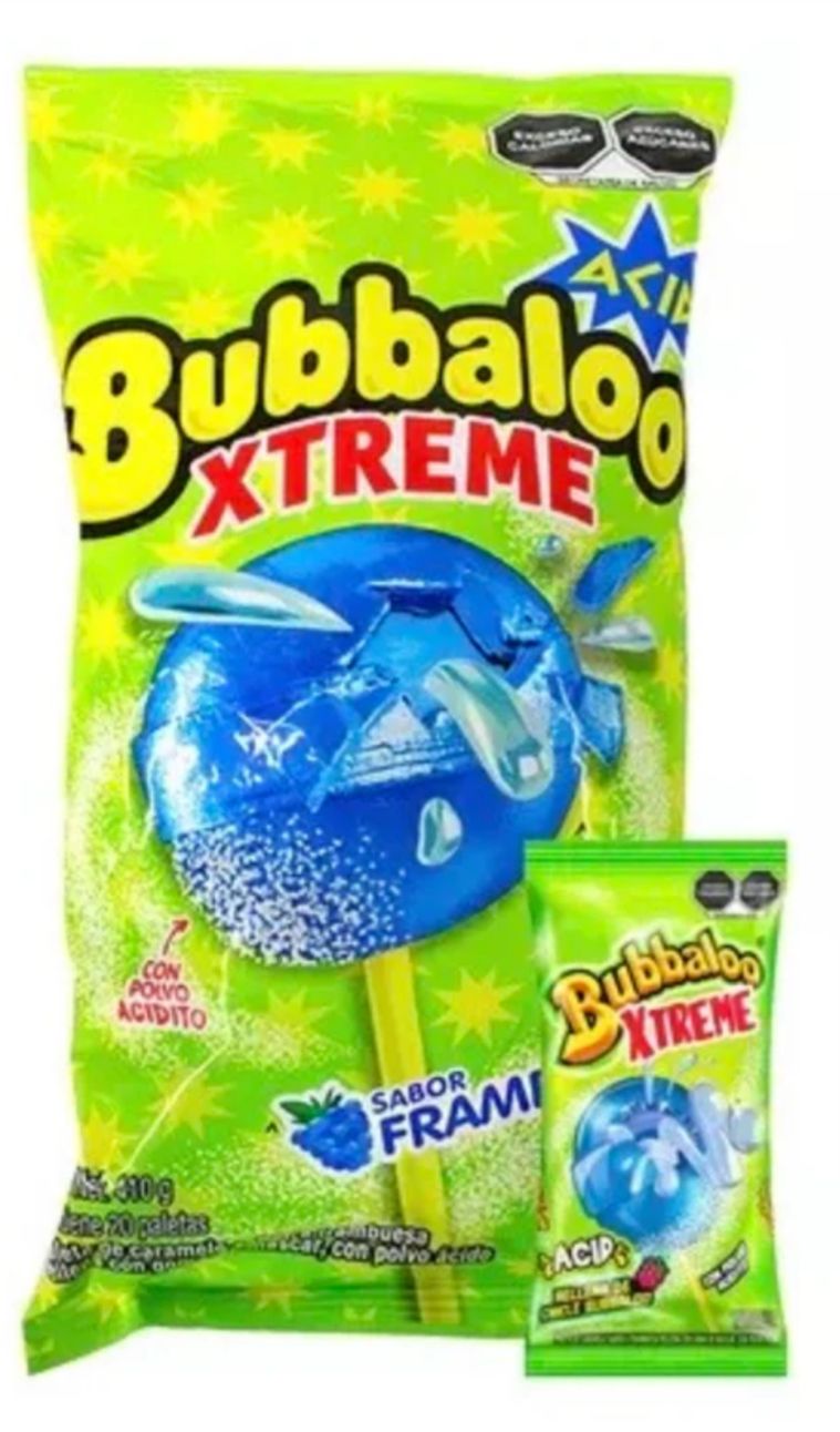 BUBBALOO XTREME ACID (20 PCS)