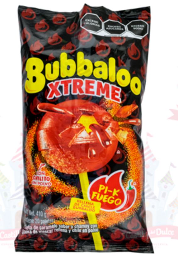 BUBBALOO XTREME RIK-FUEGO (20PCS)