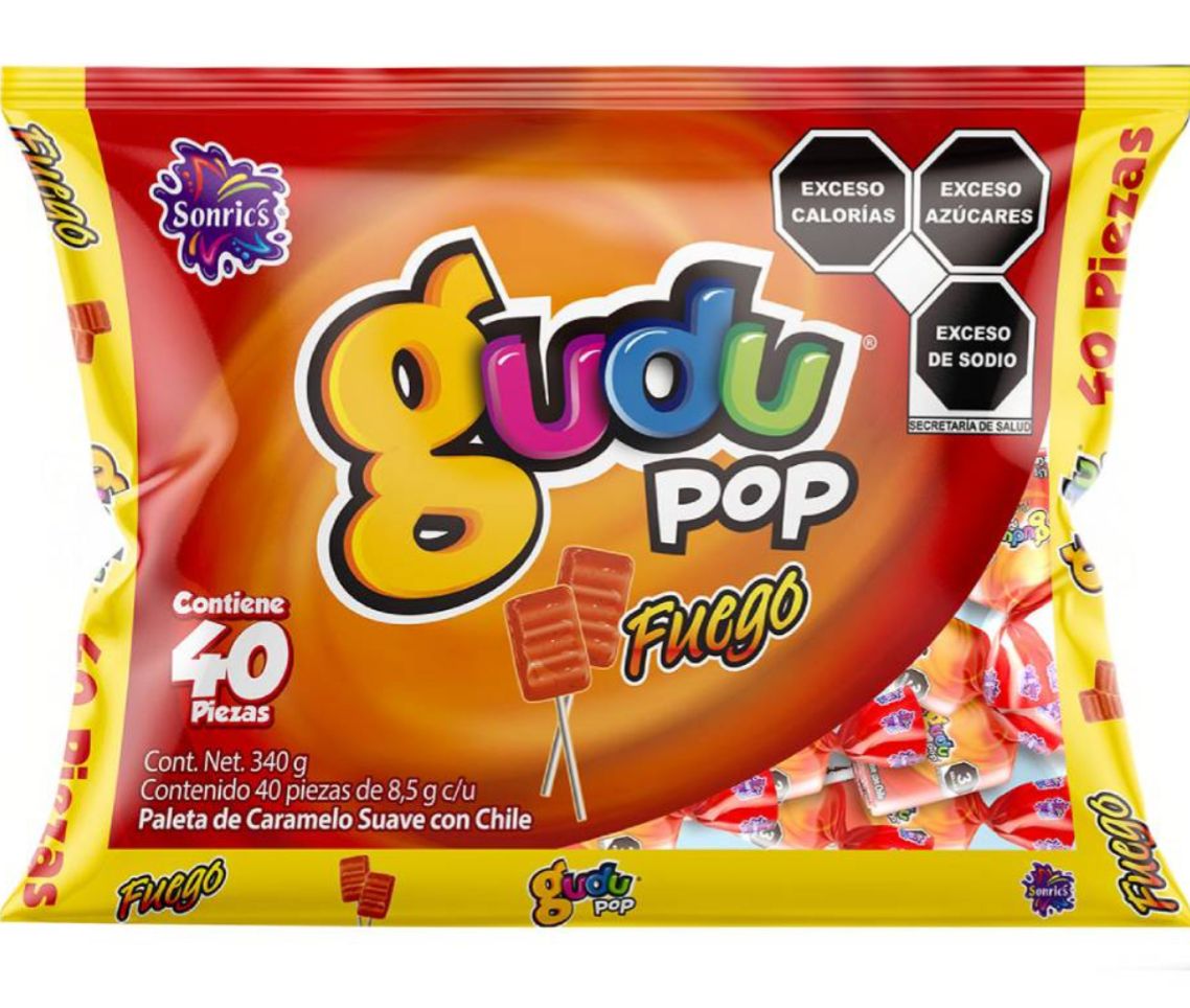 GUDU POP FUEGO 40PC