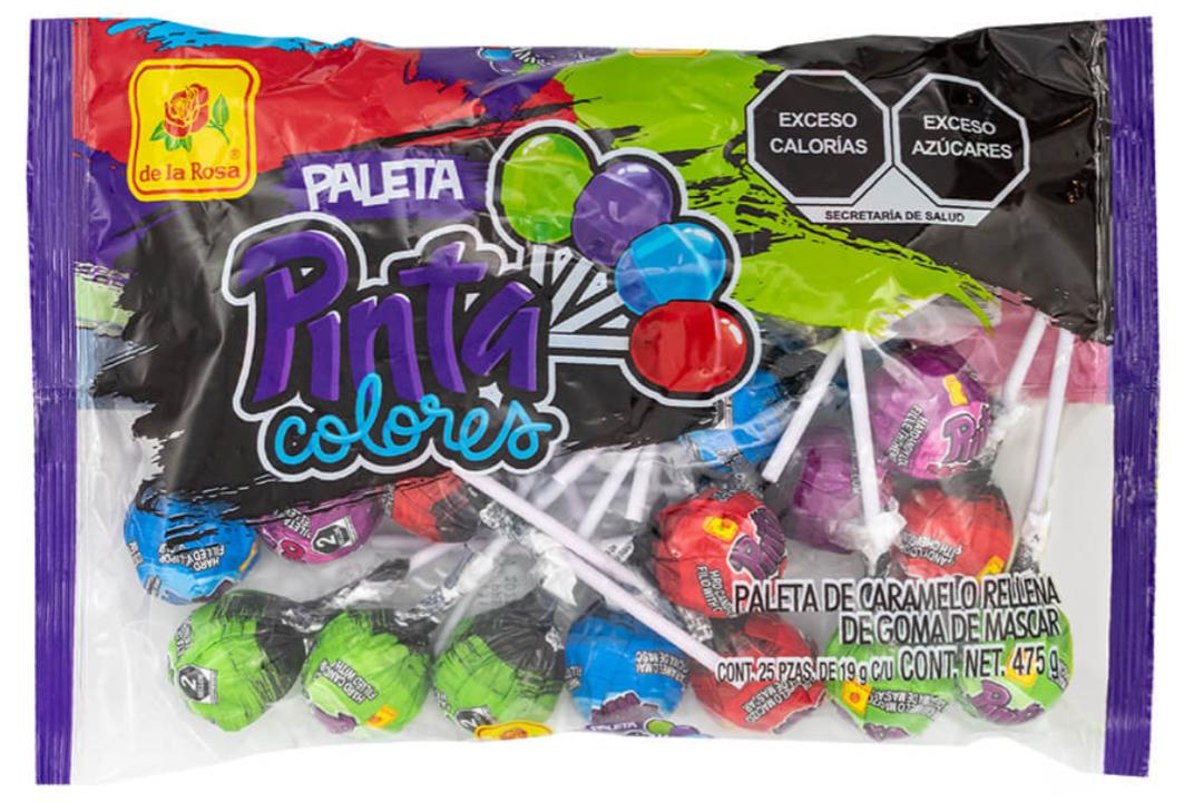 PALETA PINTA COLORES (50PCS)