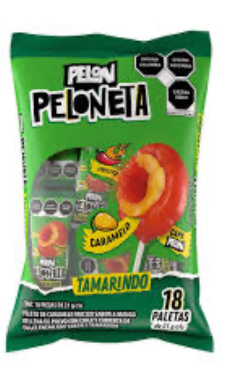 PELON PELONETA TAMARINDO 18 PCS.