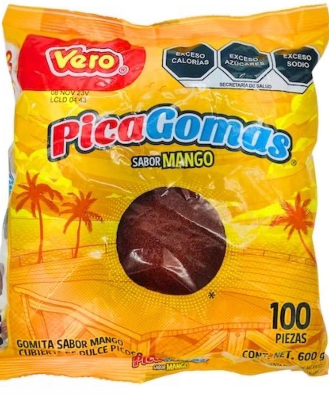 Pica Gomas Sabor Mango