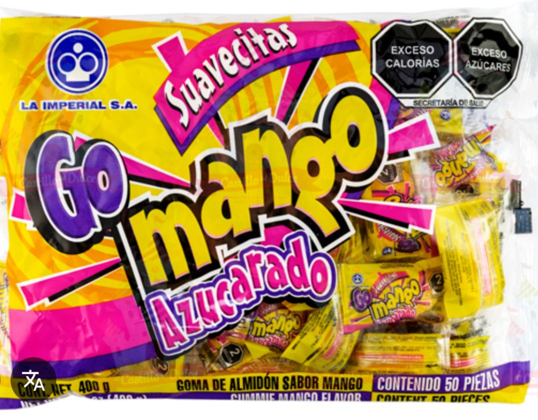 MANGO AZUCARADO 50v PCS.