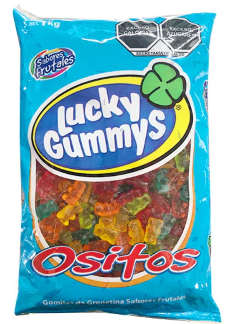 LUCKY GUMMYS OSITOS 1 KILO