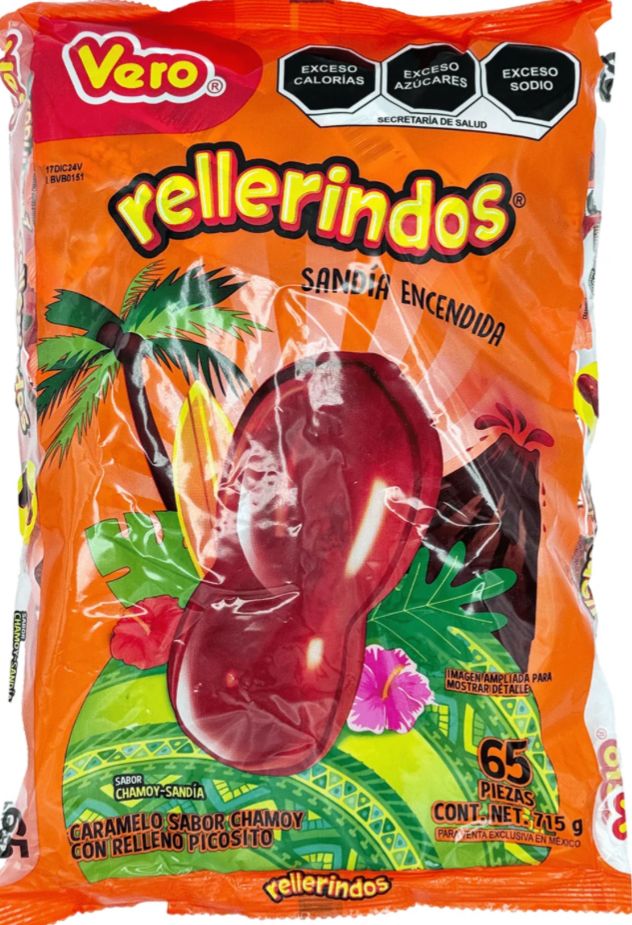 Rellerindos Sandia Encendida (65pcs)