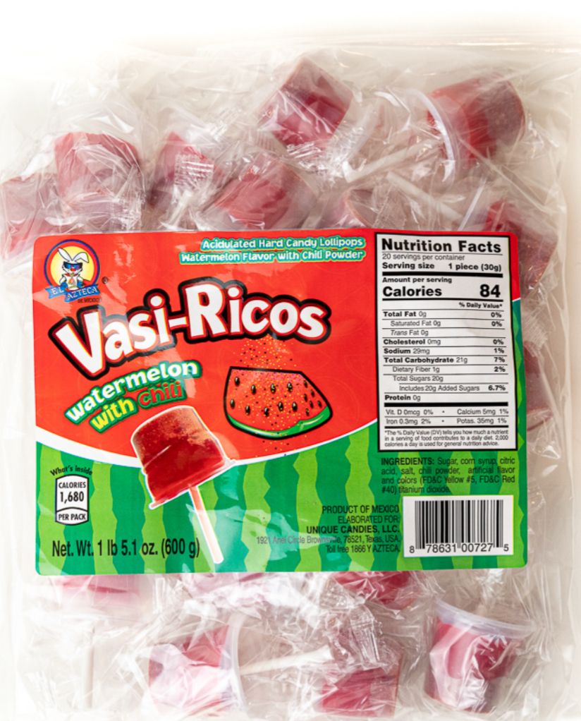 VASI-RICOS WATERMELON WITH CHILE (20PCS)