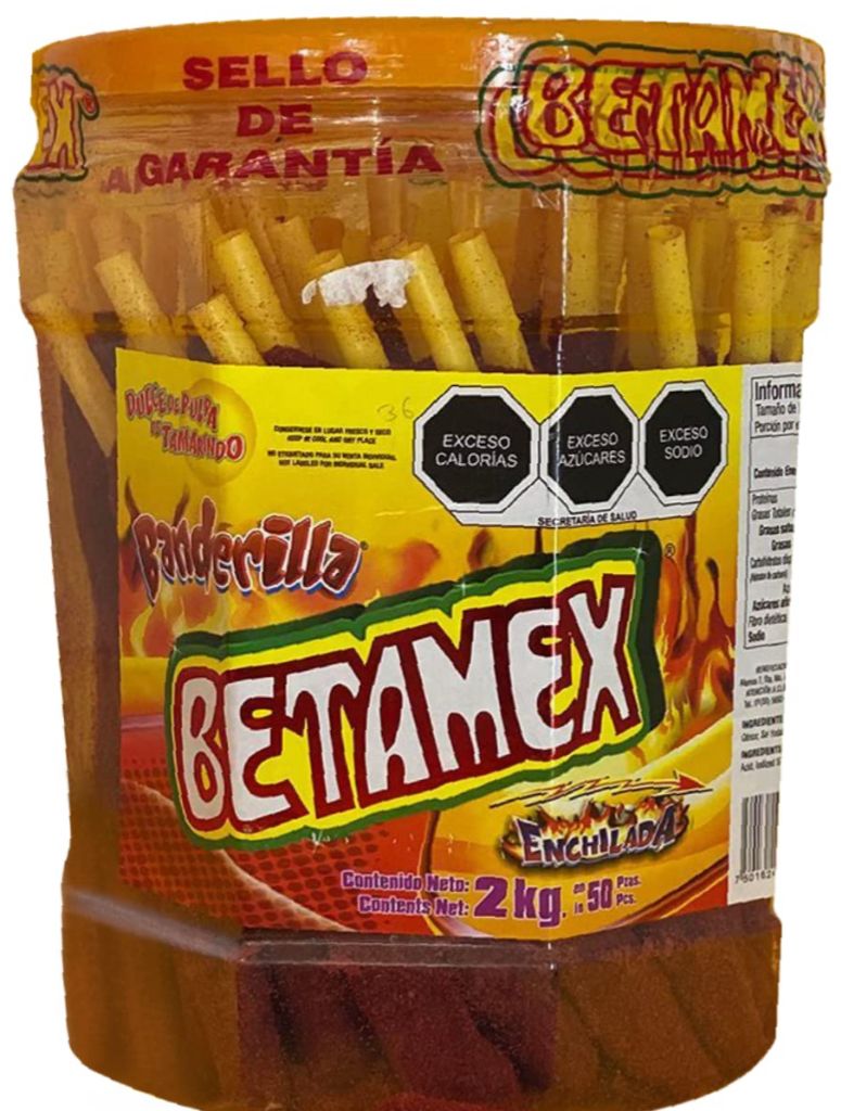 BETAMEX BANDERILLA 2 KILOS (50PCS)