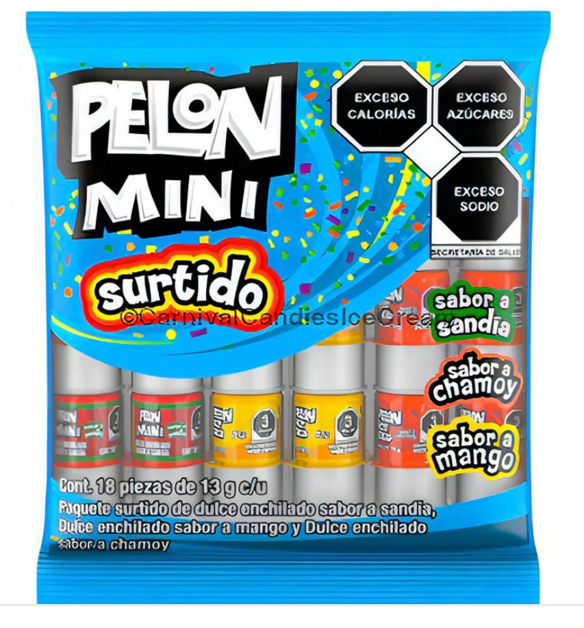 PELON MINI SURTIDO (18PCS)