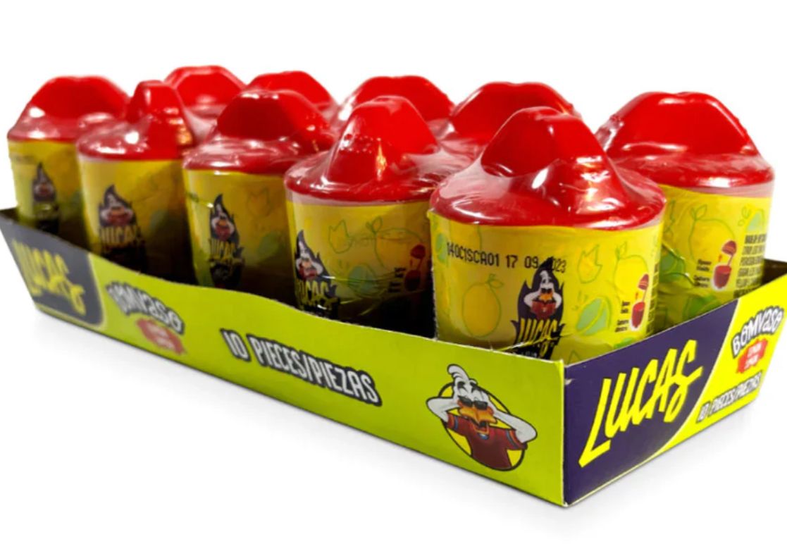 LUCAS BOM VASO LEMON/LIMON (10PCS)