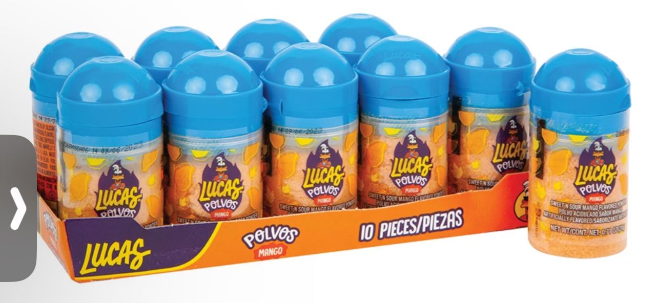 LUCAS POLVO MANGO (10PC)