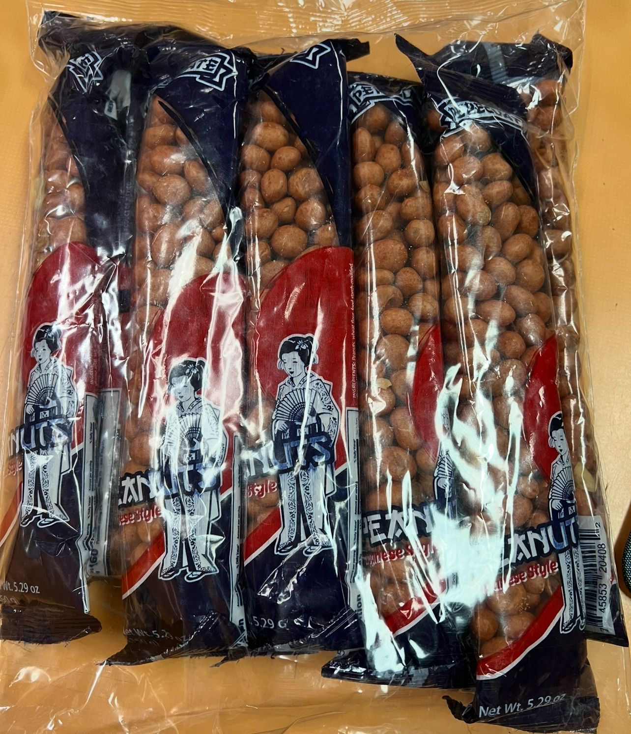 CACAHUAT JAPONES MACANAZO 10 PAQ.