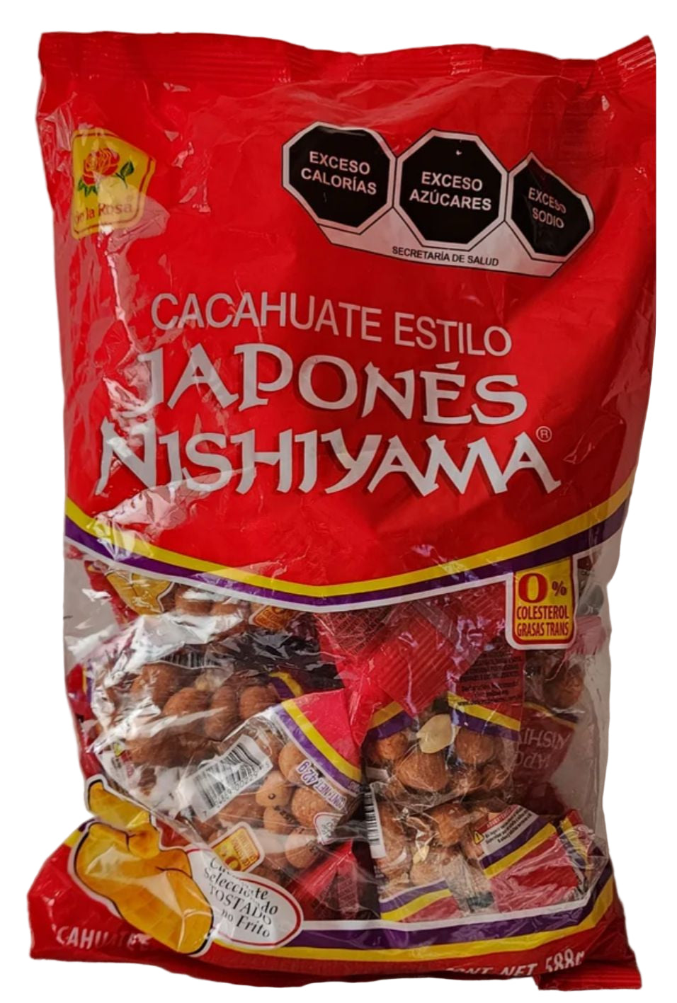CACAHUATE JAPONES NISHIYAMA (14PCS)