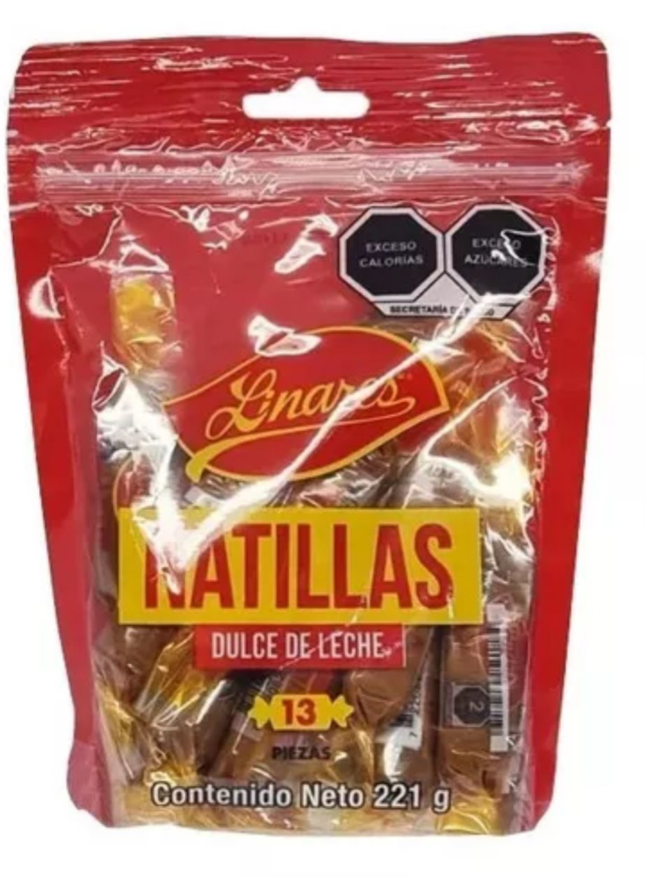 NATILLAS DULCE DE LECHE lLINARES