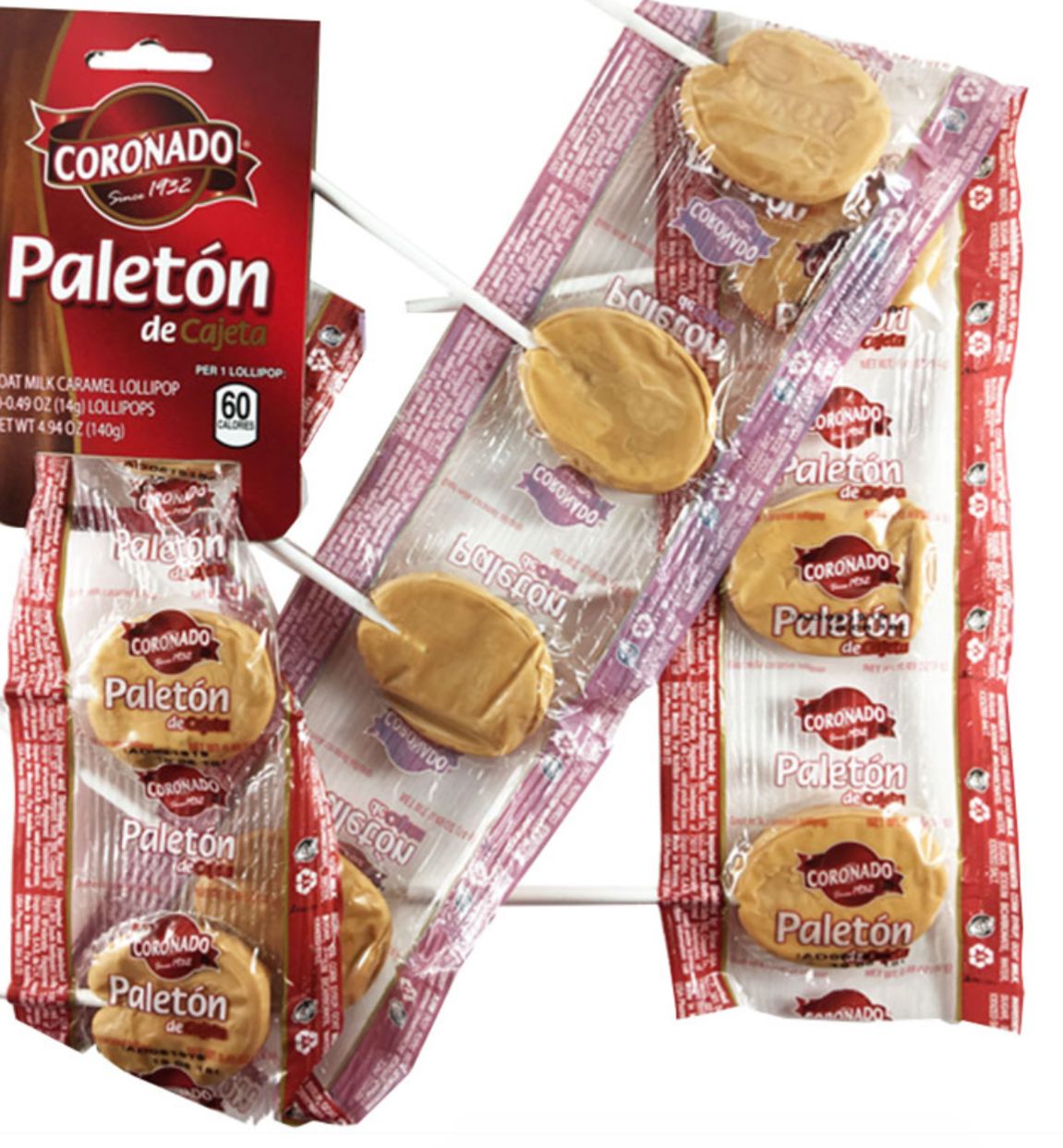 CORONADO PALETON DE CAJETA (10PZS)