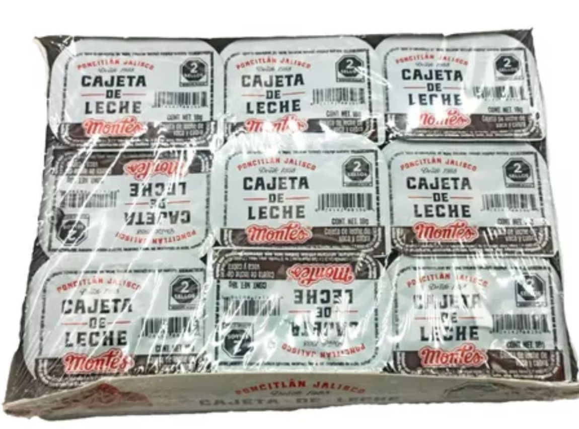 CAJETA DE LECHE MONTES