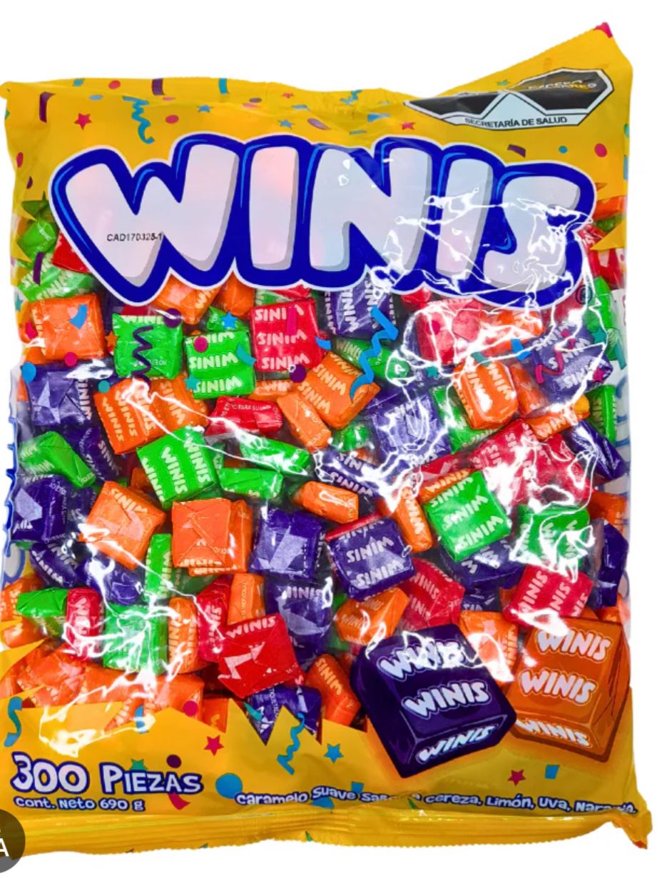 WINIS CUADRETA ORIGINALES 300PCS