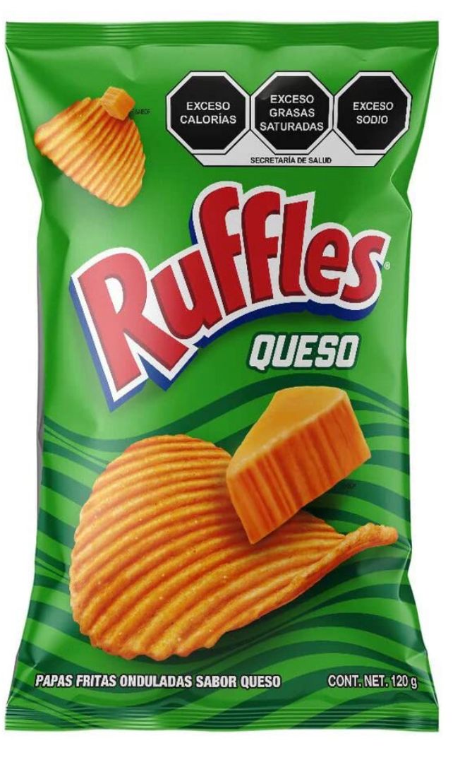 RUFFLES QUESO 120 G