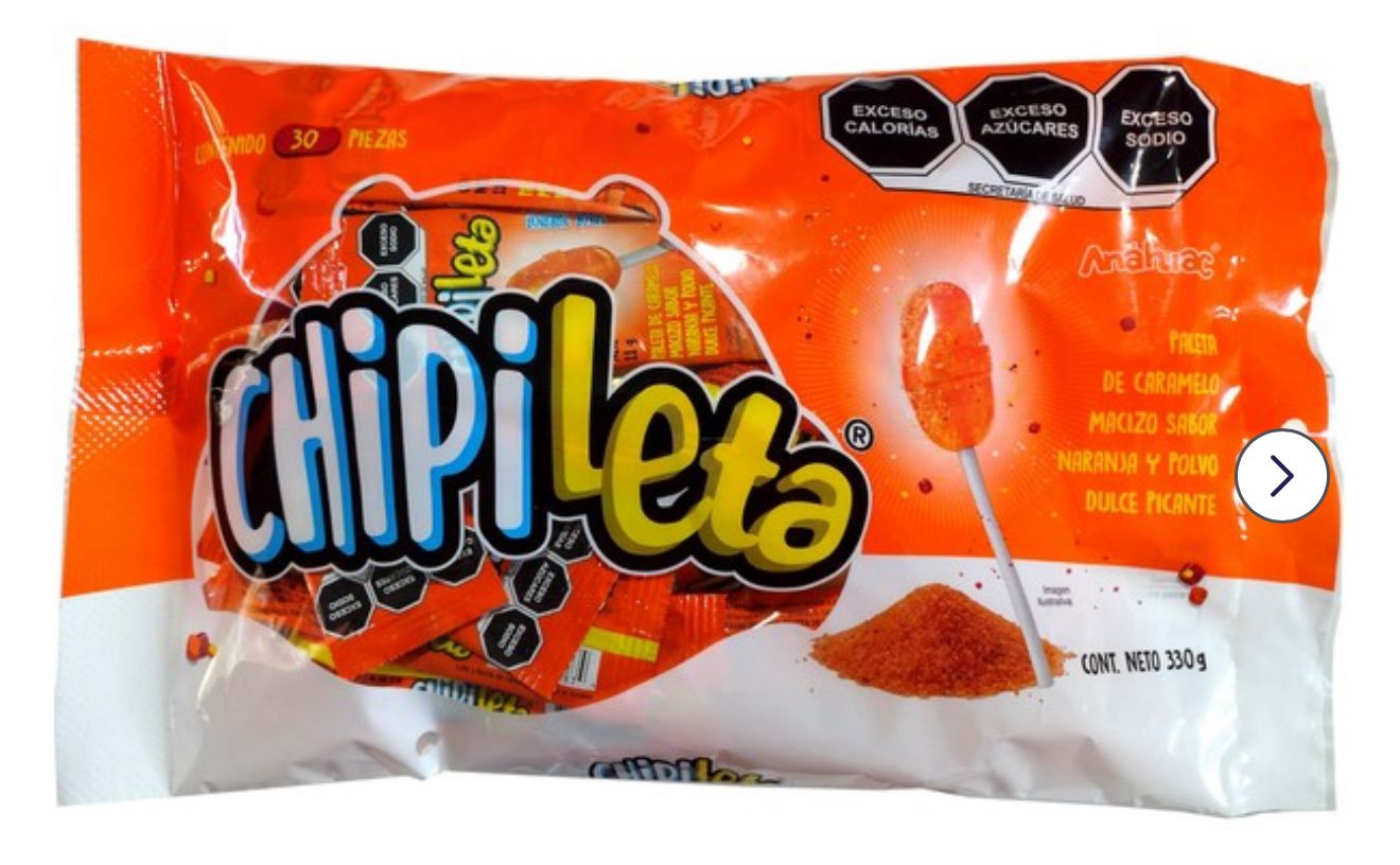 CHIPILETA ORANGE 30PIECES