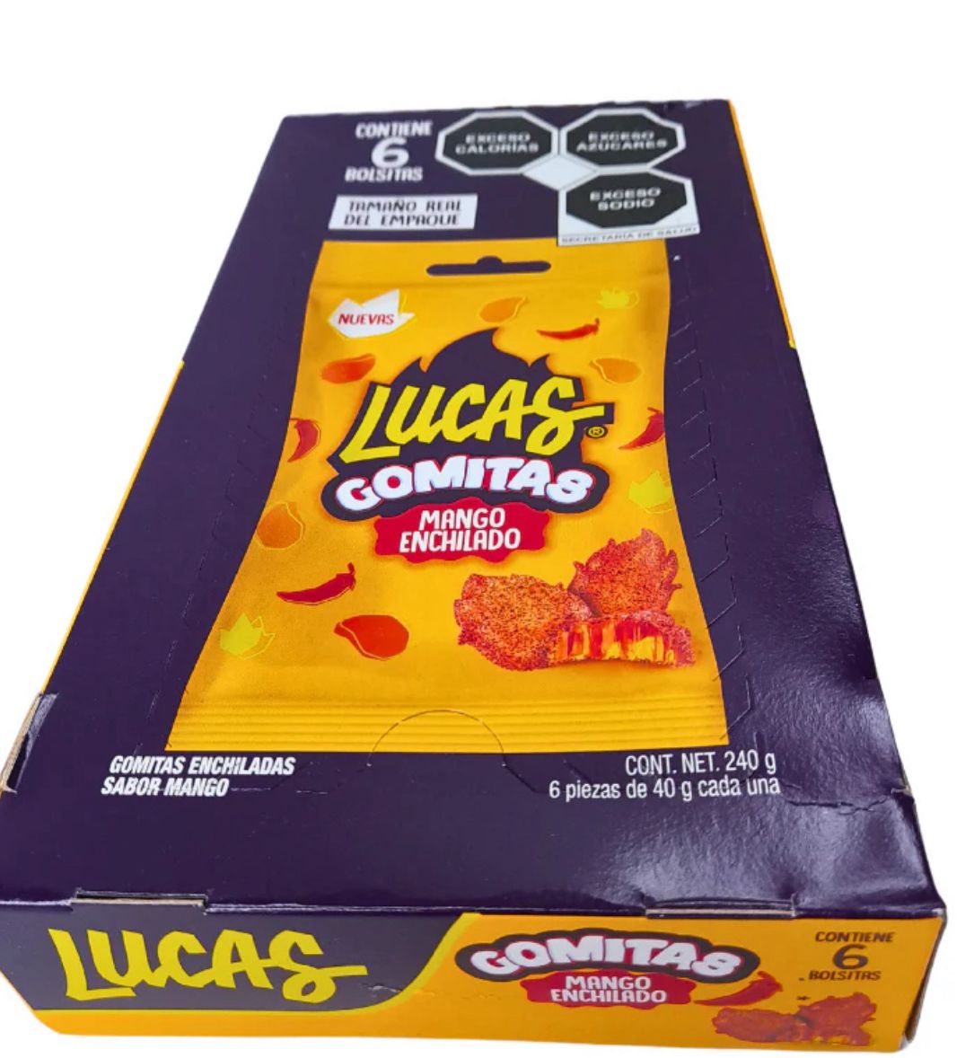LUCAS GOMAS MANGO 6 PAQ.