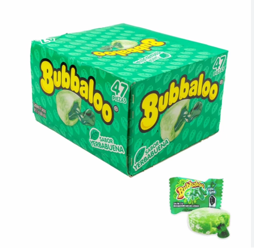 BUBBALOO YERBA BUENA (47 PCS)