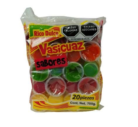 VASITO SABORES CUAZ 20PC