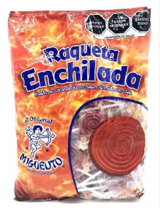 MIGUELITO RAQUETA ENCHILADA (40PZAS)